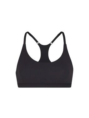 Skims XL Black Racerback Sports Bra - Women Intimates & Sleepwear